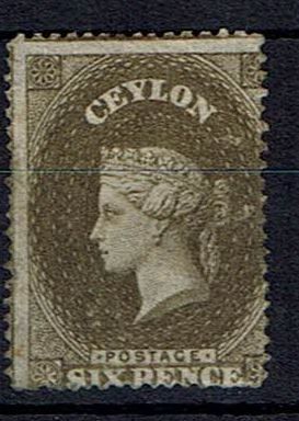 Image of Ceylon/Sri Lanka SG 23 MINT British Commonwealth Stamp